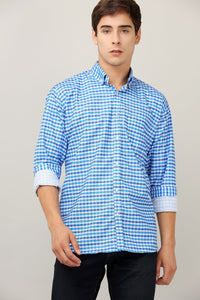 Darnandstitch® Printed Check Shirt