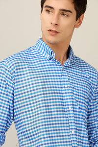 Darnandstitch® Printed Check Shirt