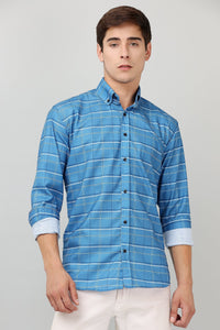 Darnandstitch High Quality Printed Checkered Shirt