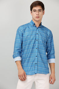 Darnandstitch High Quality Printed Checkered Shirt